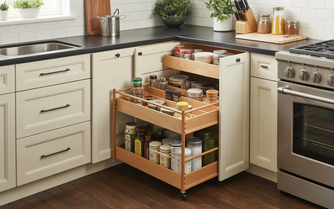 Pull-Out Base Storage