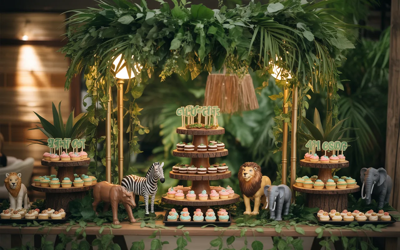 Jungle Table Display