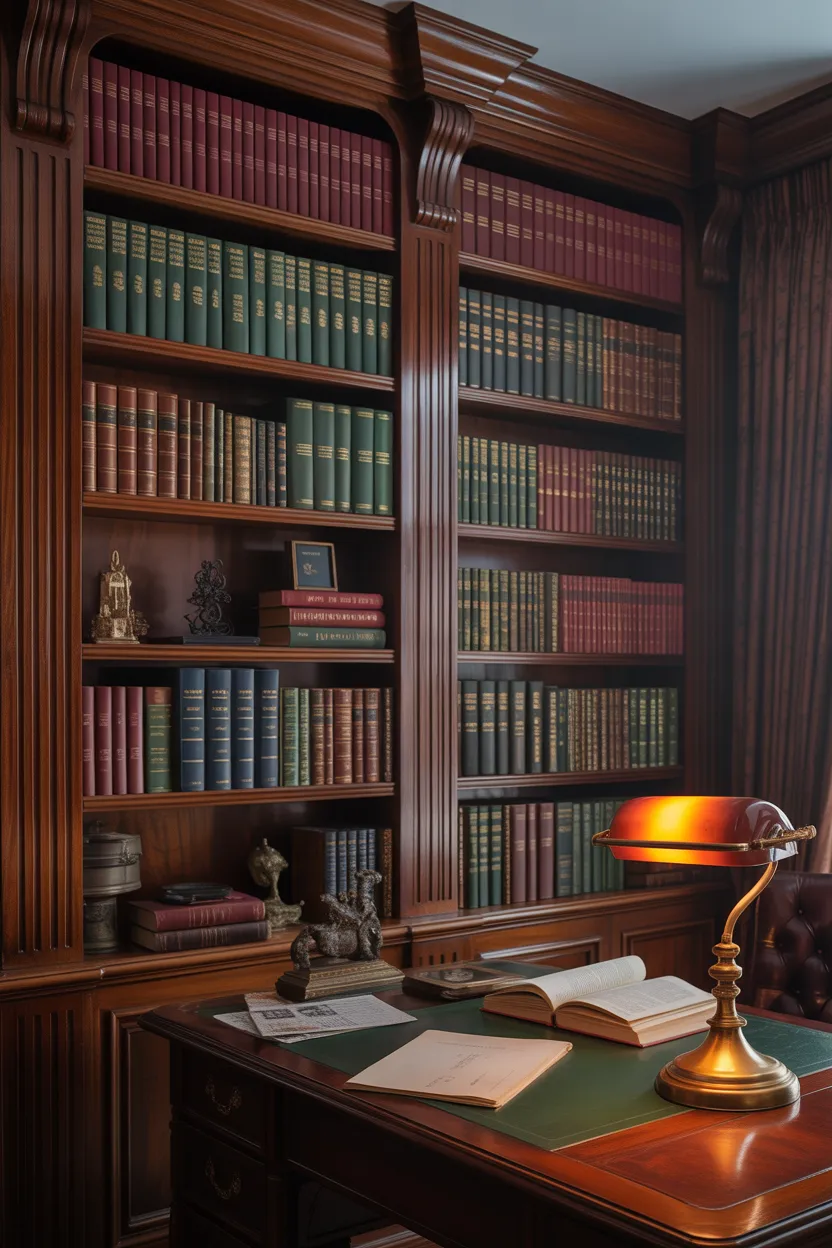 Masculine Home Office Ideas