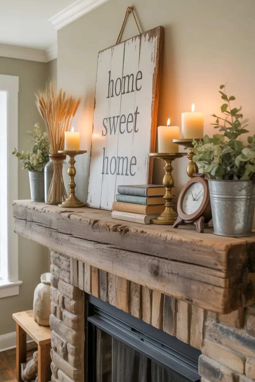 Fireplace Mantel Decor Ideas