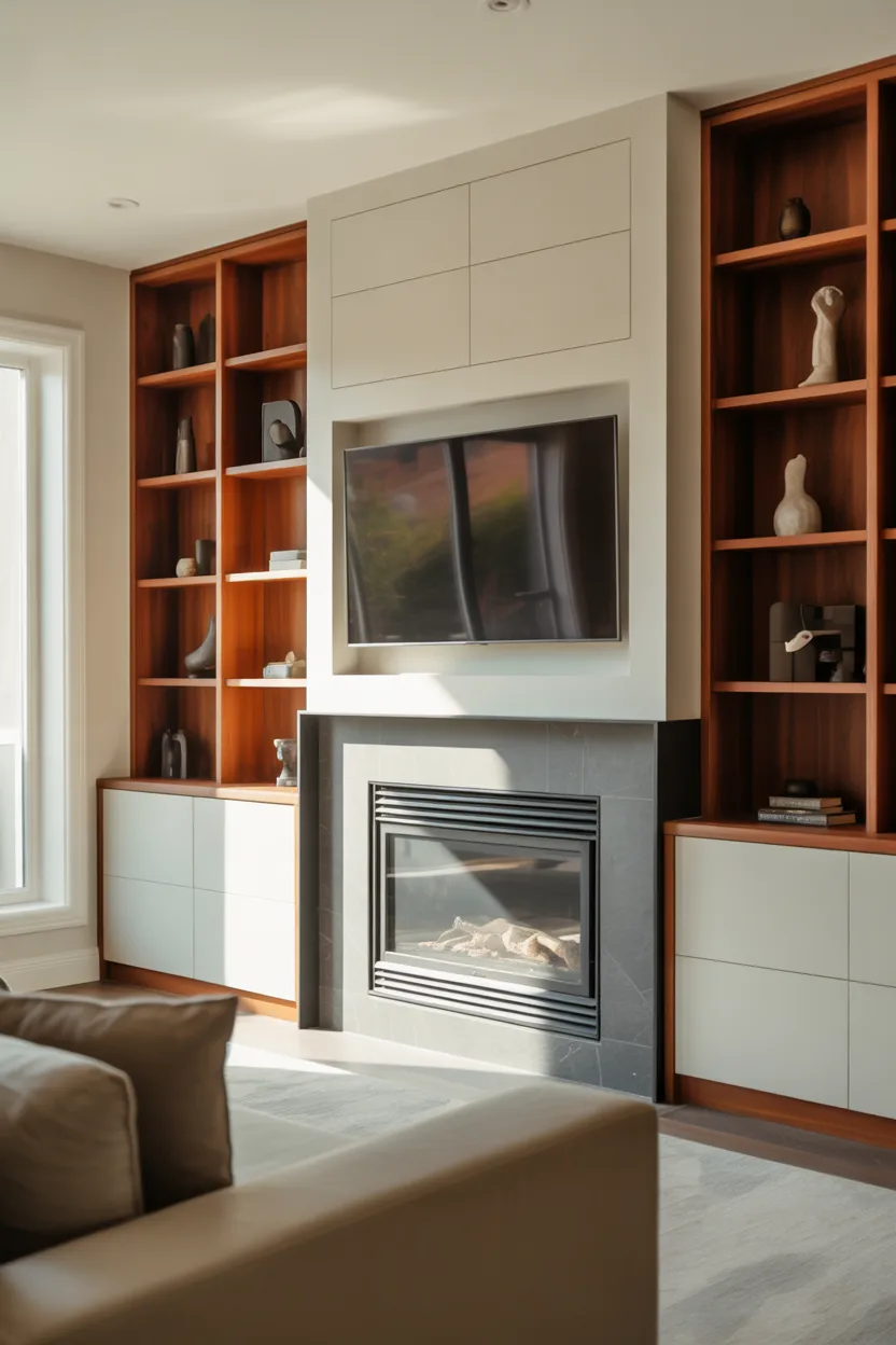 Corner Fireplace Ideas
