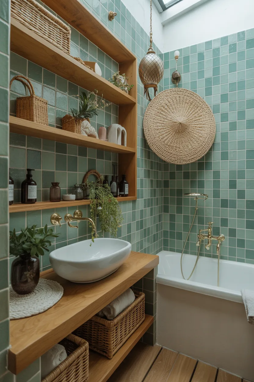 Boho Style Bathroom Ideas