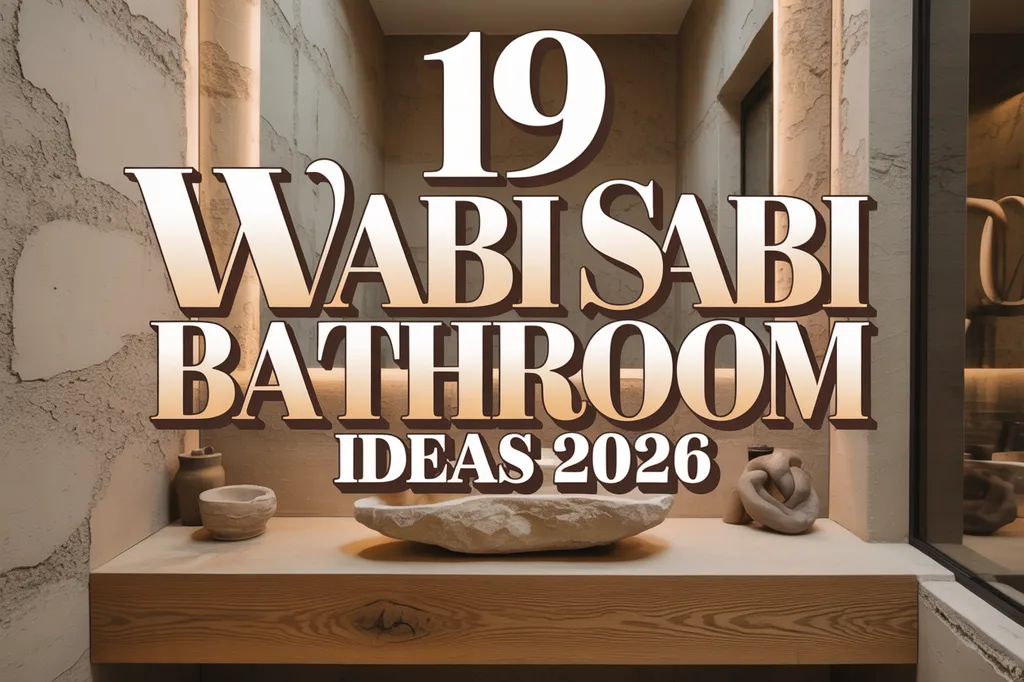 Wabi Sabi Bathroom Ideas