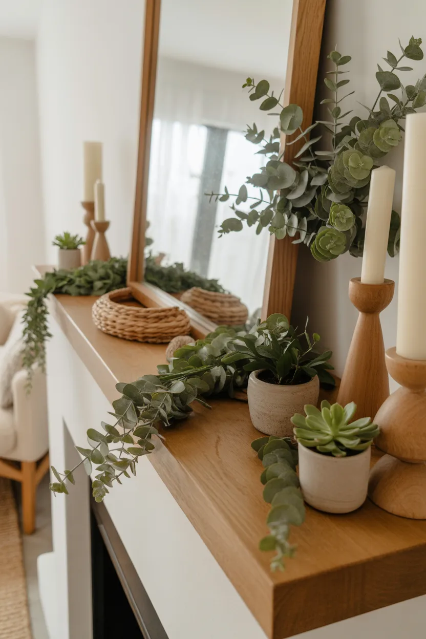 Year Round Mantle Decor Ideas