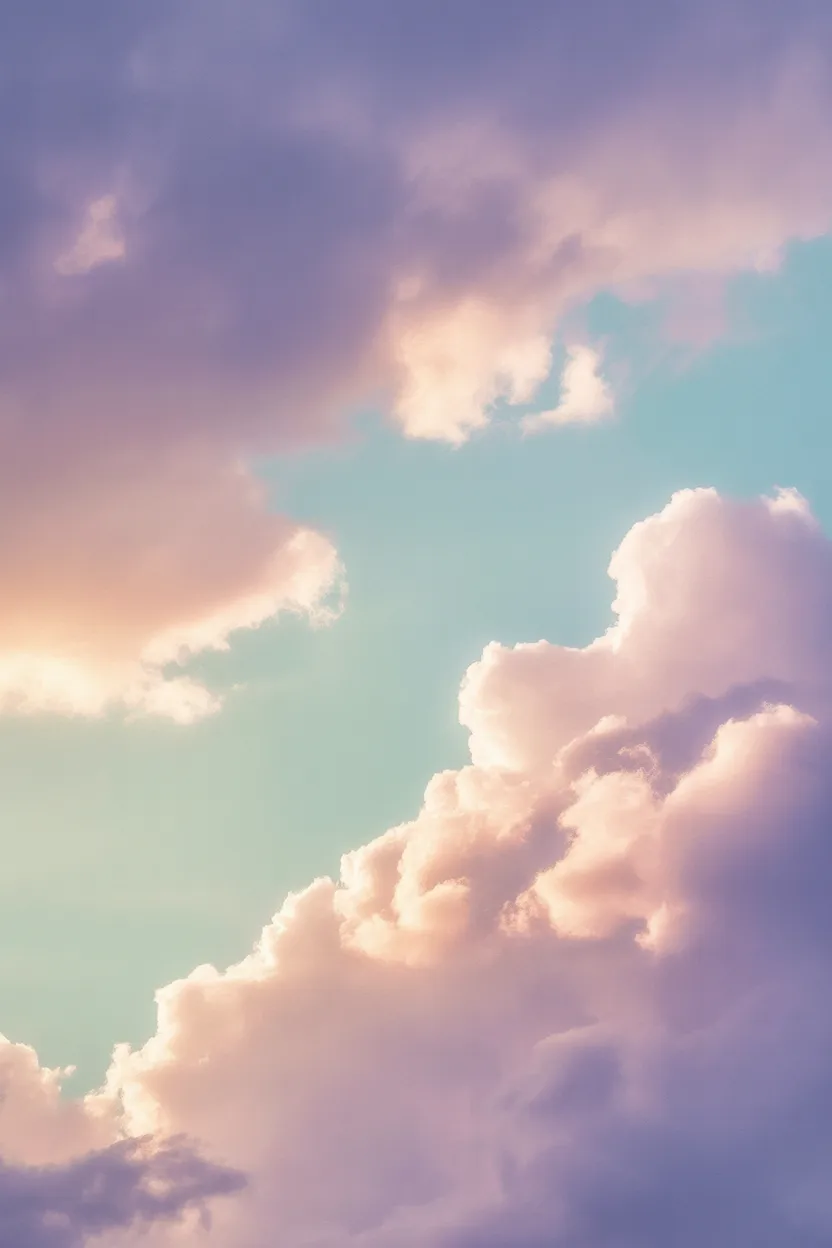 free floating clouds aesthetic mobile wallpapers