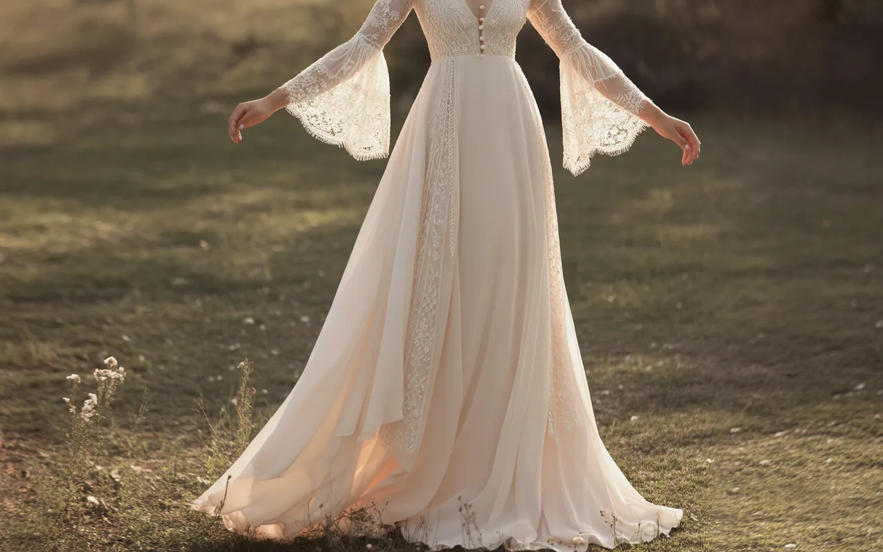 Robe mariée bohème