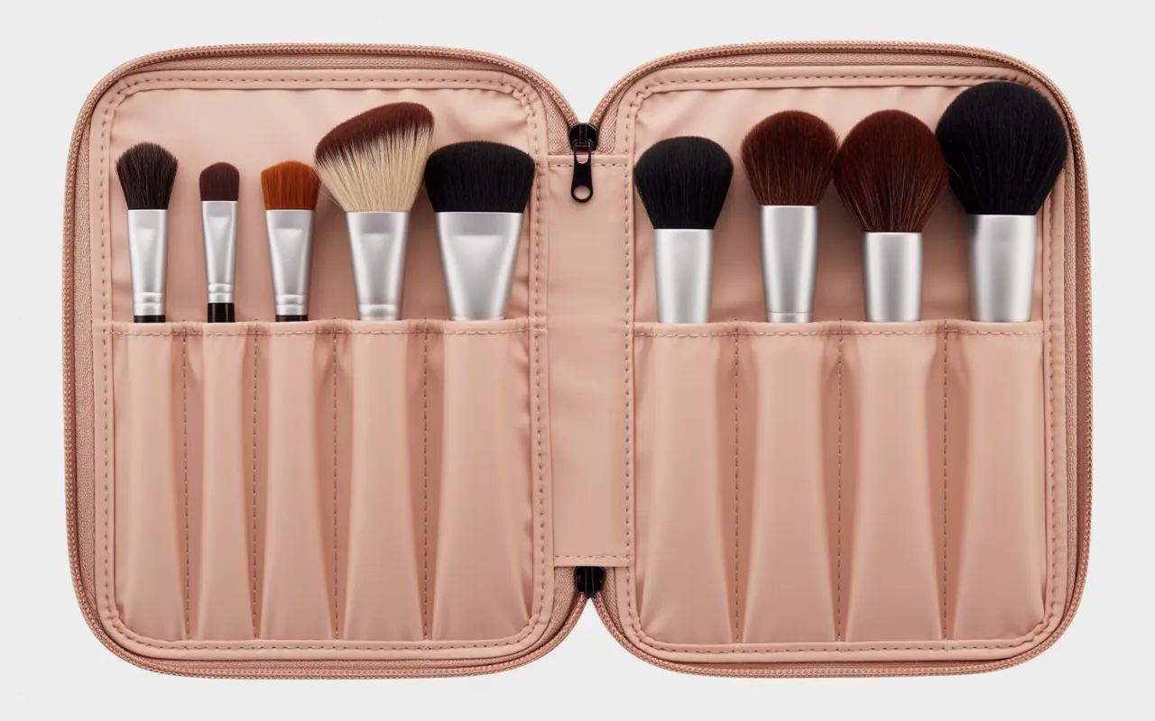 Zipped Brush Case