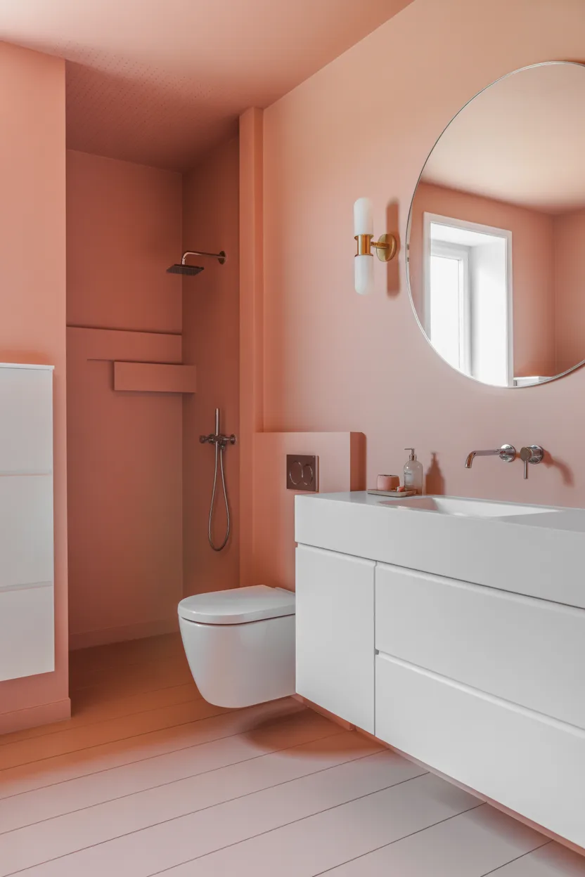 Pink Bathroom Ideas