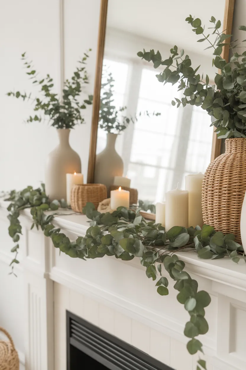 Spring Mantle Decor Ideas