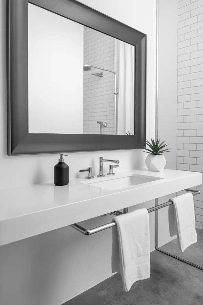 Black and White Bathroom Ideas
