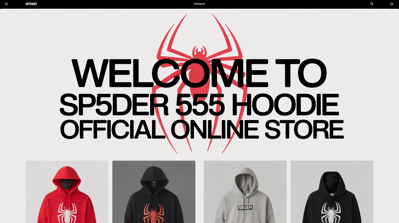 Welcome To Sp5der 555 Hoodie Official Online Store