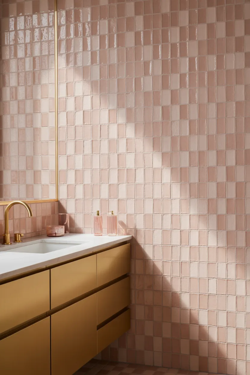 Pink Bathroom Ideas