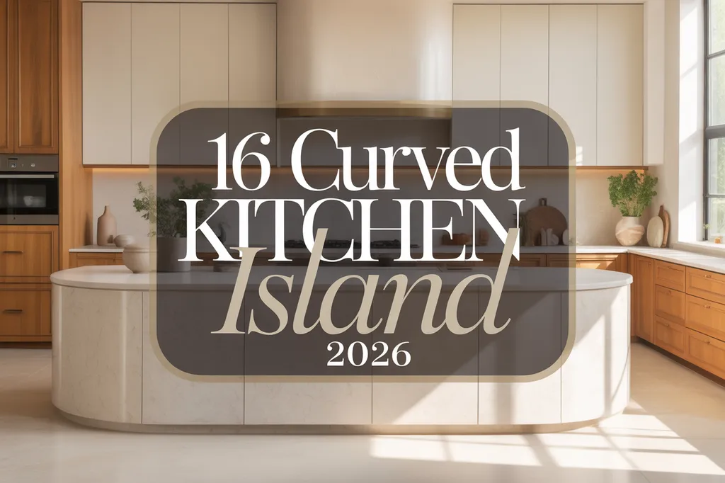 Curved Kitchen Island Ideas