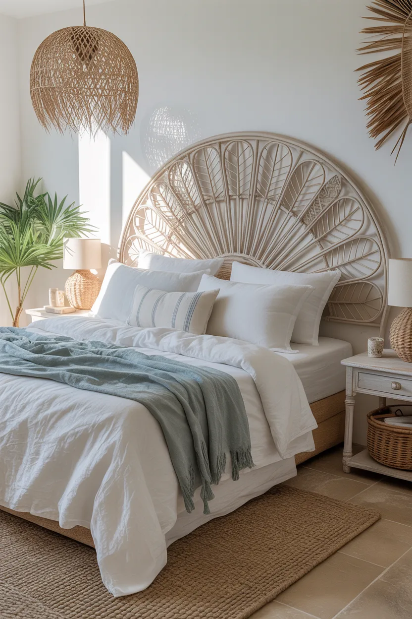 Rattan Headboard Ideas