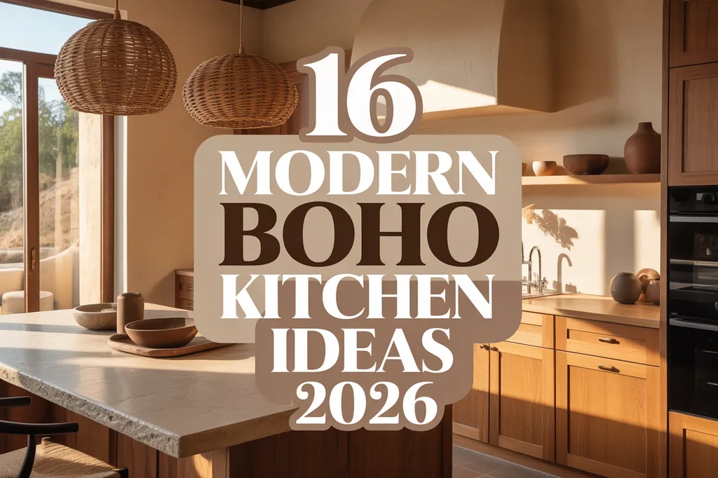 Modern Boho Kitchen Ideas