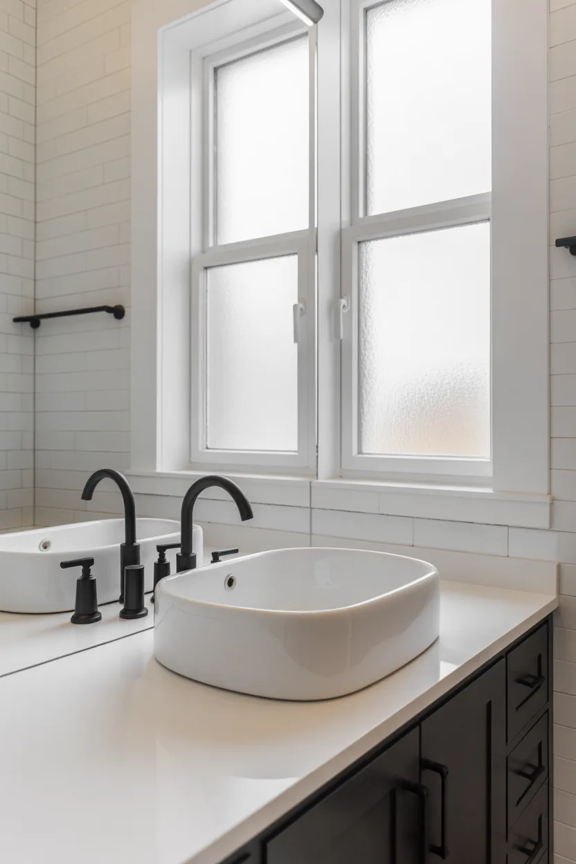 Black and White Bathroom Ideas