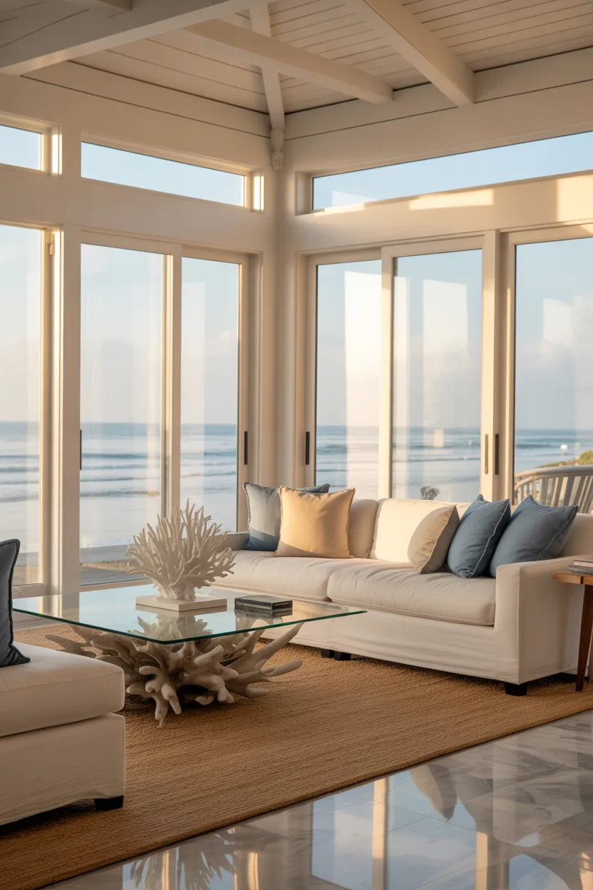 Modern Coastal Living Room Ideas