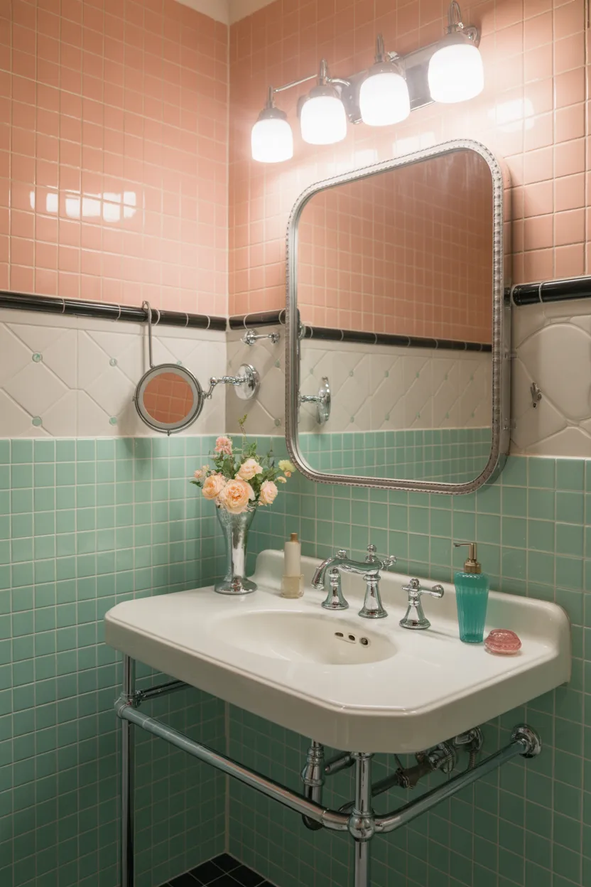 1950s Bathroom Ideas