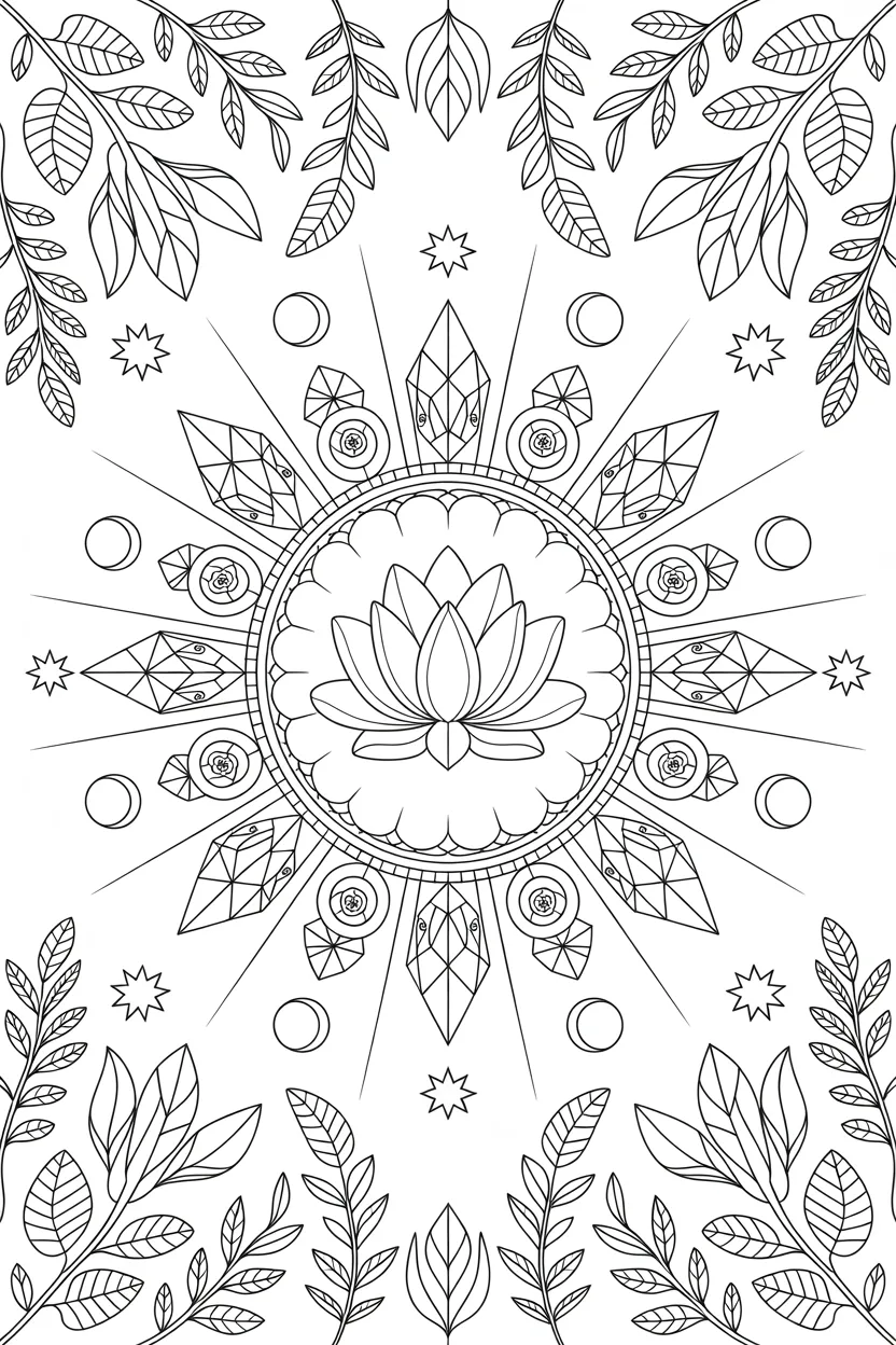 Mandala coloring pages