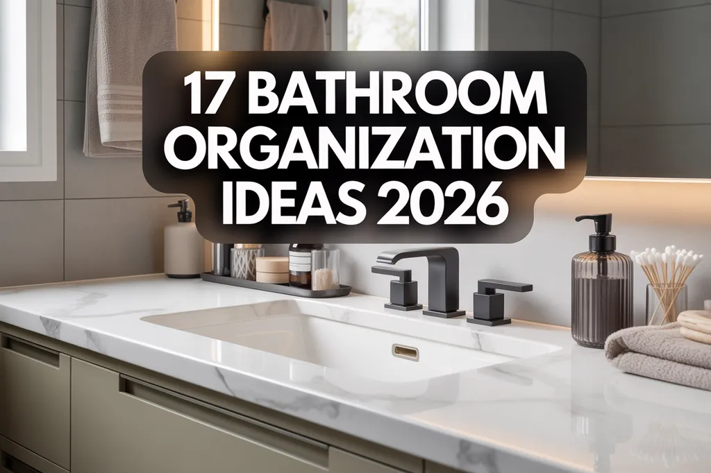 Bathroom Organization Ideas