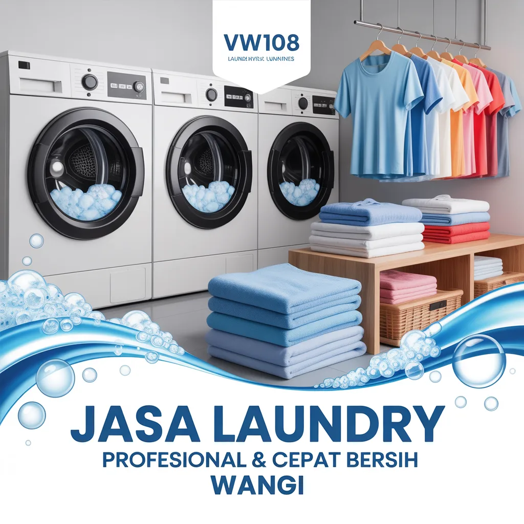 Galeri foto VW108 ✈️ Jasa Laundry Profesional & Cepat Bersih Wangi di Jakarta