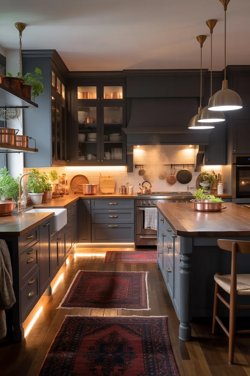 Moody Farmhouse Kitchen Ideas