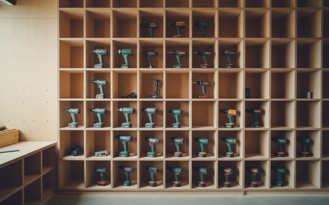 Vertical Tool Cubes