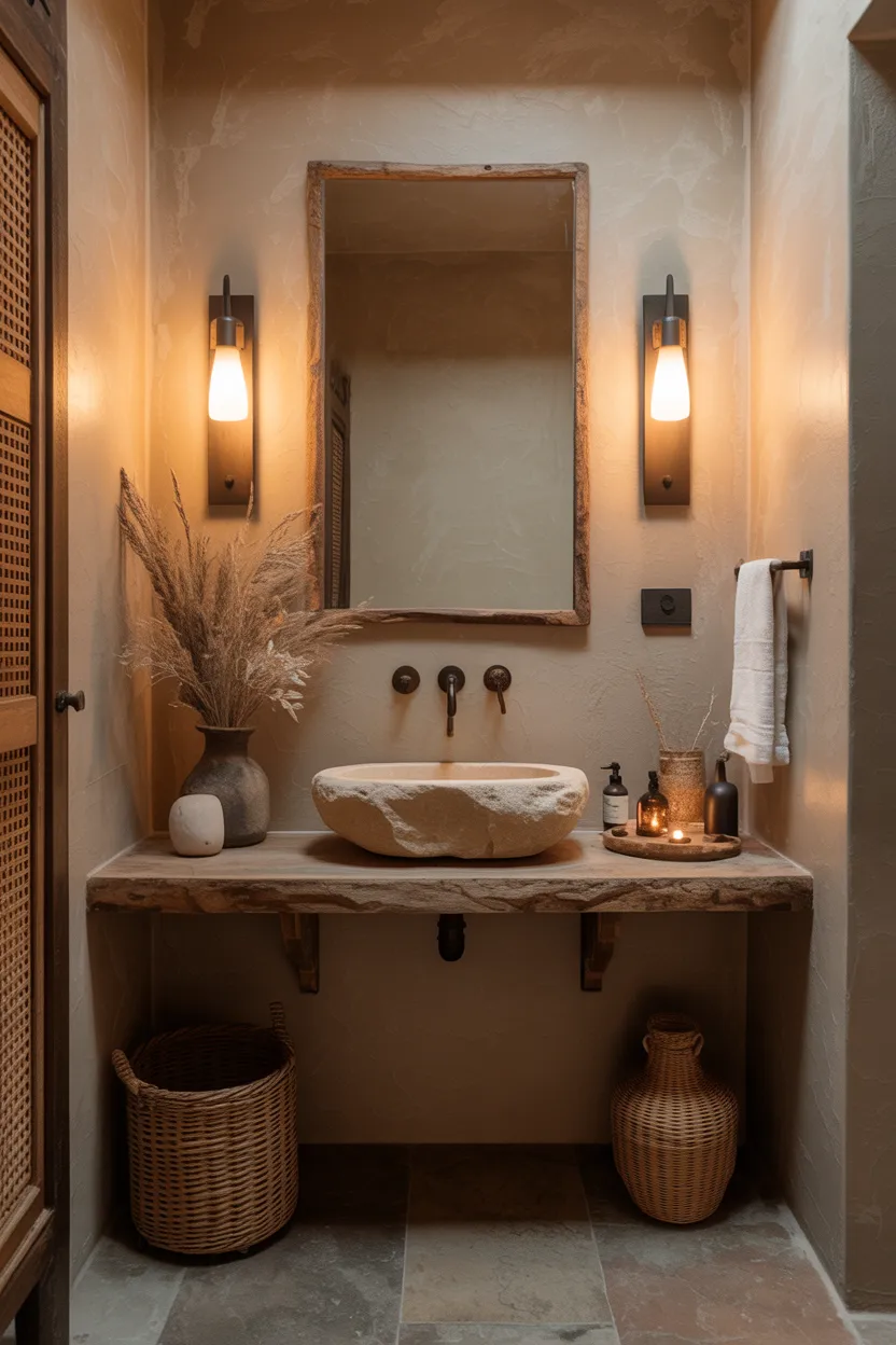 Wabi Sabi Bathroom Ideas