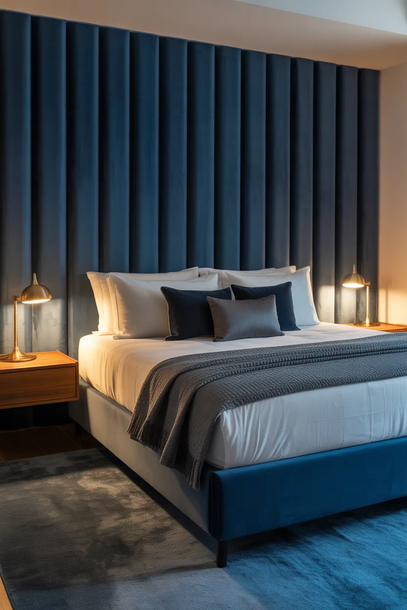 Dark Blue Bedroom Ideas