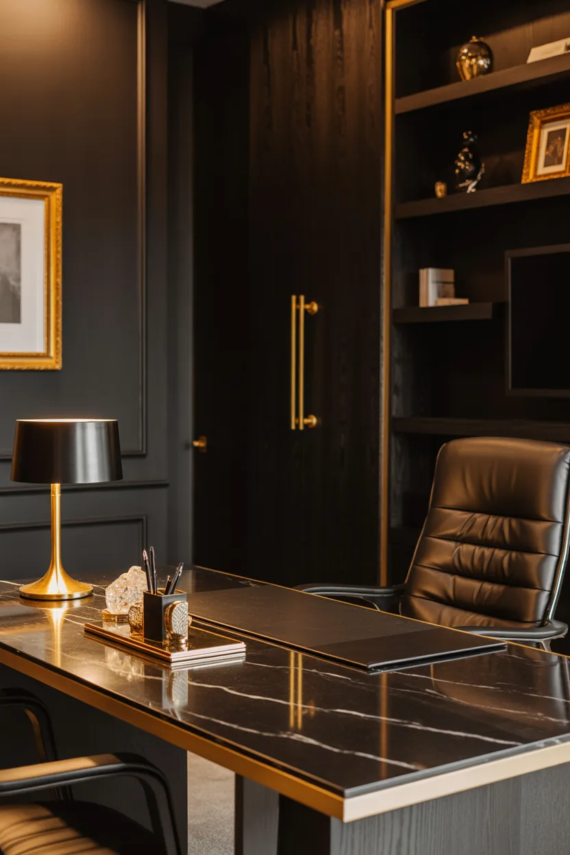 Moody Home Office Ideas