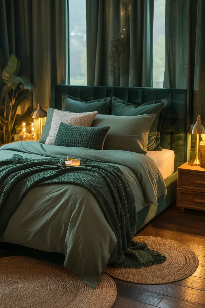 Dark Green Bedroom Ideas