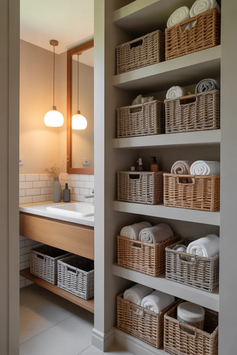 Bathroom Organization Ideas