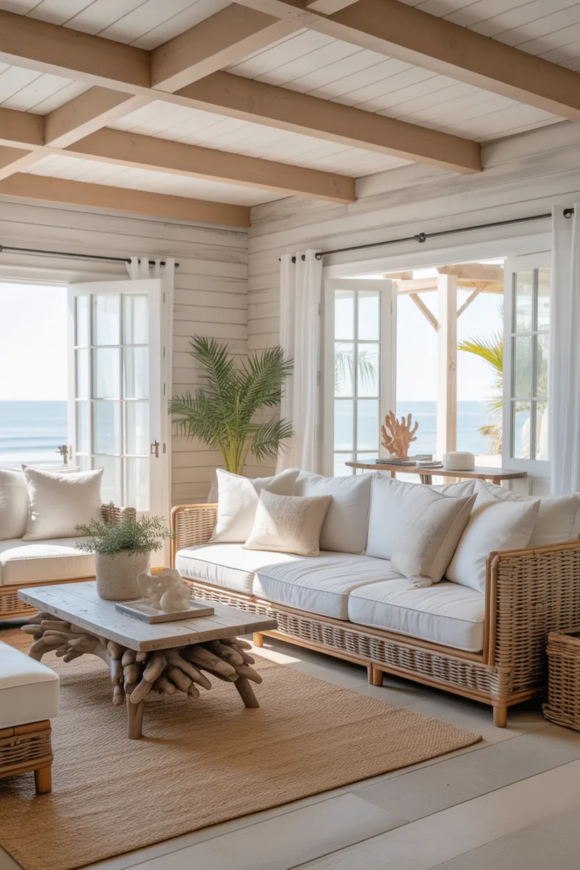 Modern Coastal Living Room Ideas