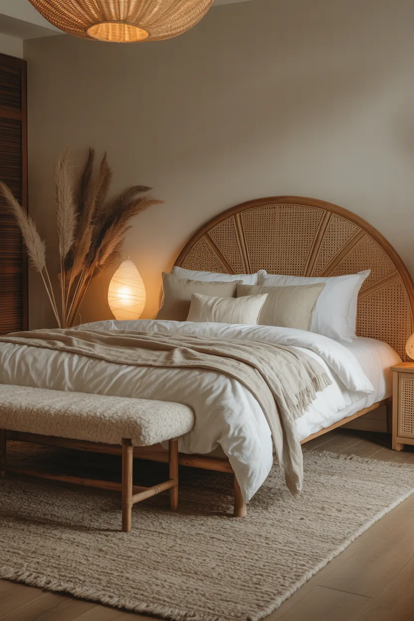 Rattan Headboard Ideas