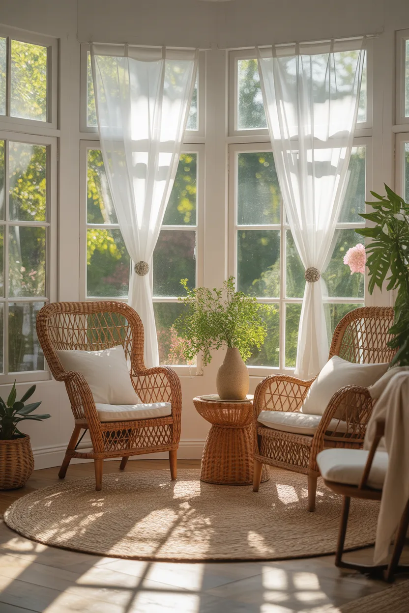 Sunroom Curtain Ideas