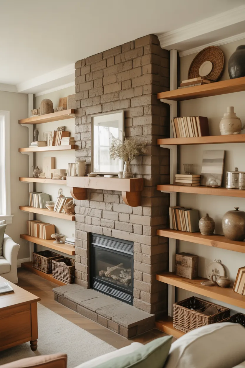 Modern Farmhouse Fireplace Ideas