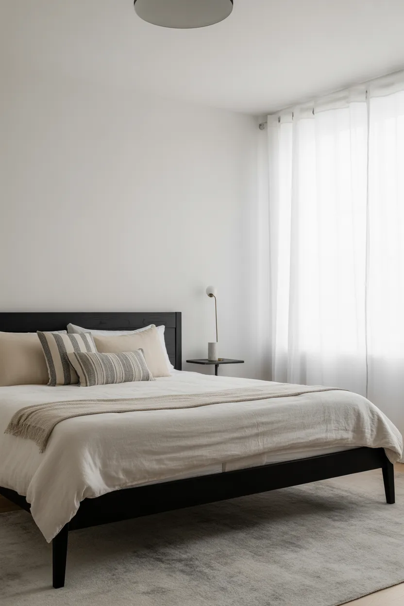 Black and White Bedroom Ideas