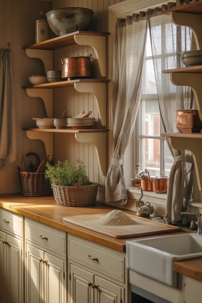 English Cottage Core Kitchen Decor Ideas