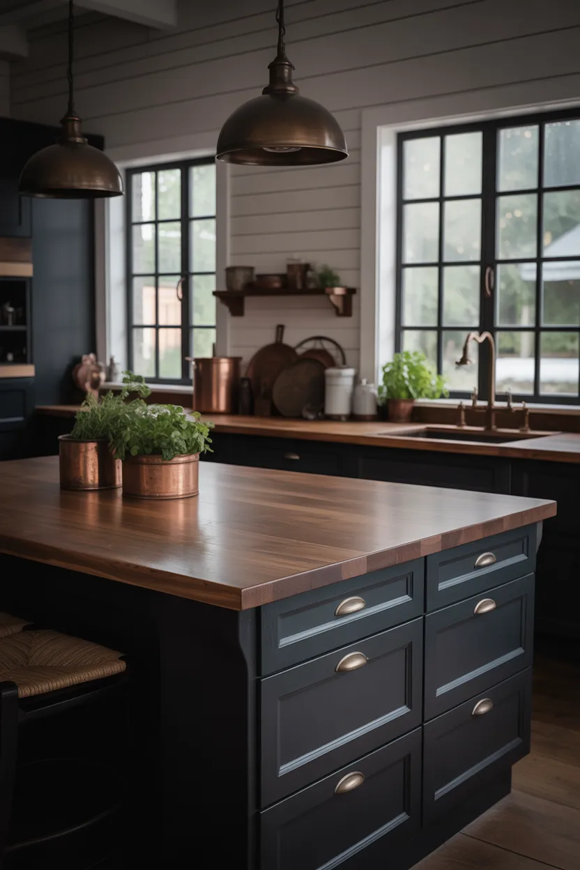 Moody Farmhouse Kitchen Ideas