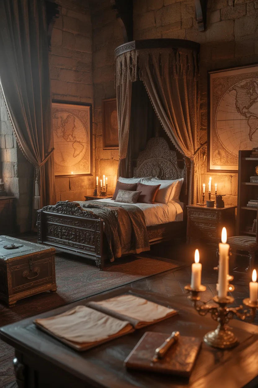 Fantasy Medieval Bedroom ideas