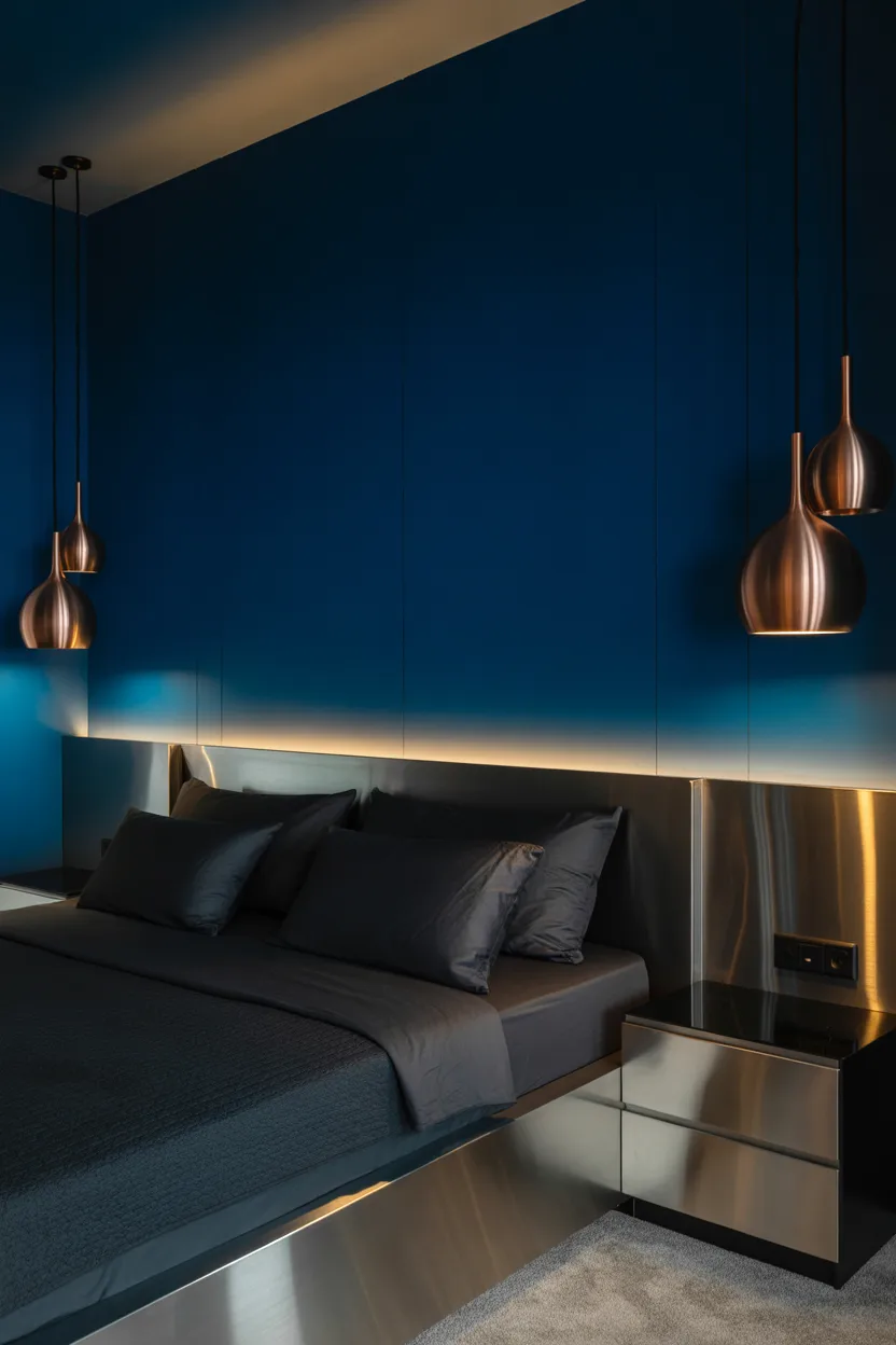 Dark Blue Bedroom Ideas