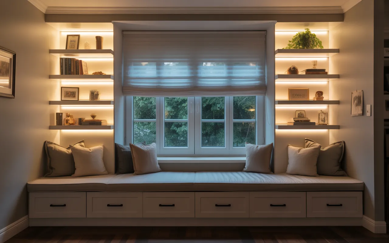 Lit Display Nook