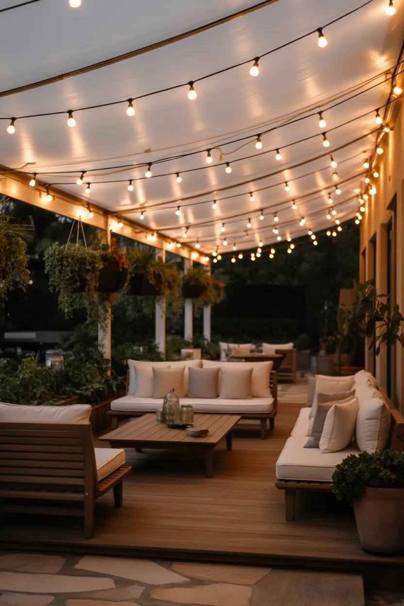 Outdoor String Light Ideas