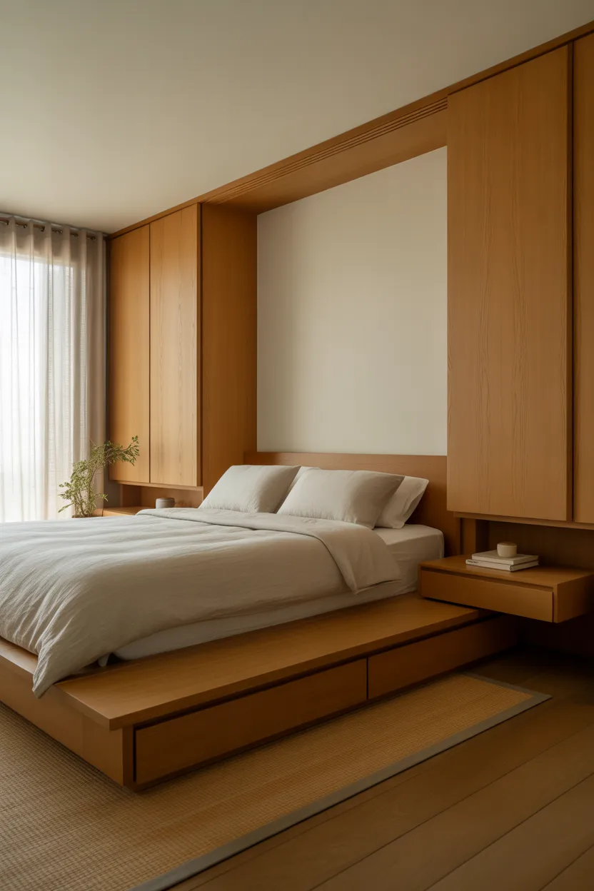 Japandi Bedroom Design Ideas