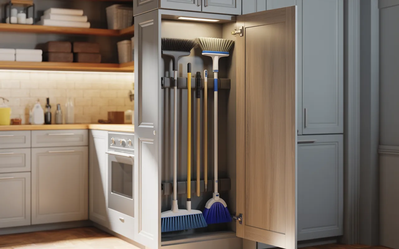 Cabinet Door Storage