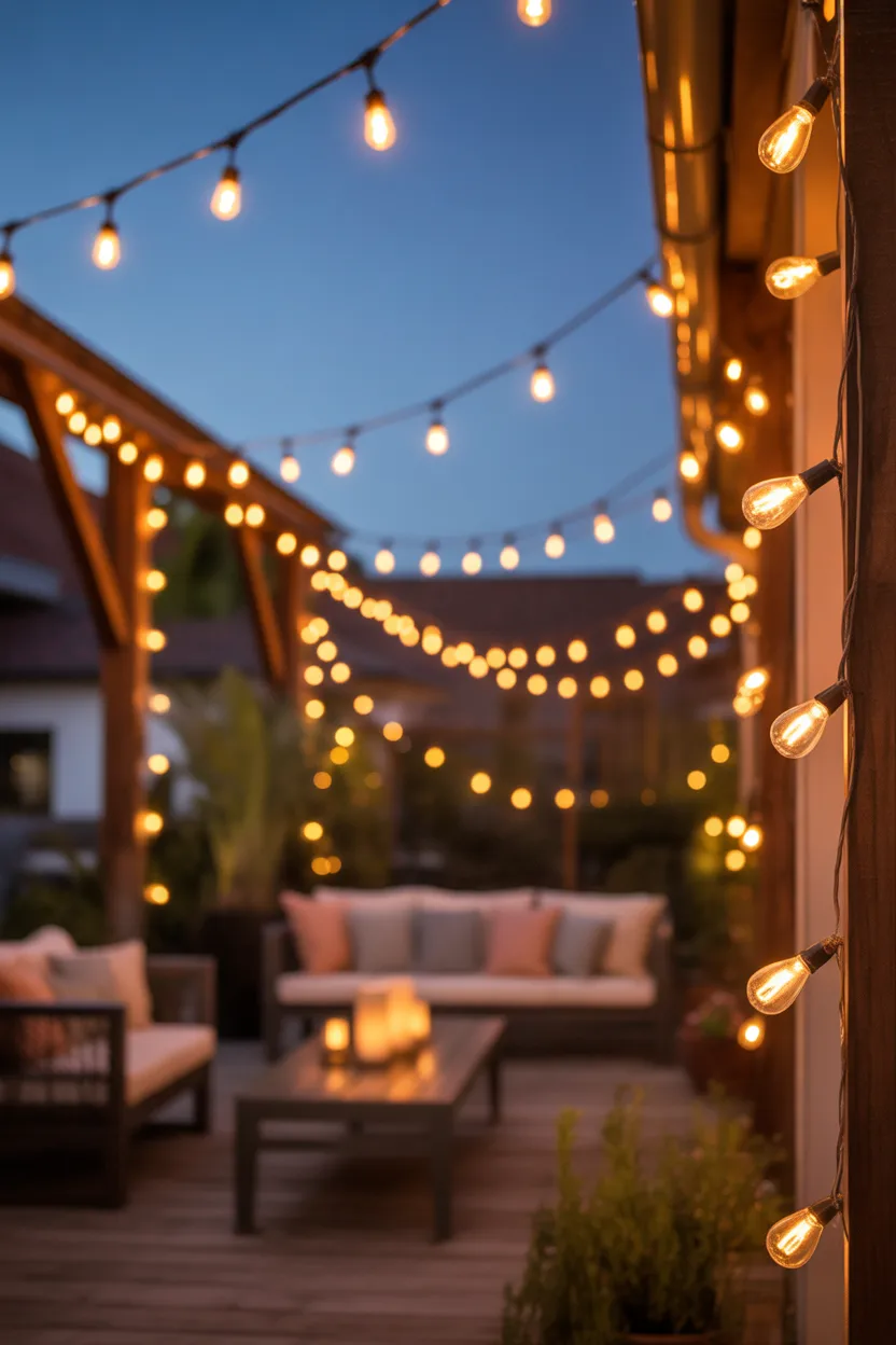 Stunning Outdoor Patio Lights
