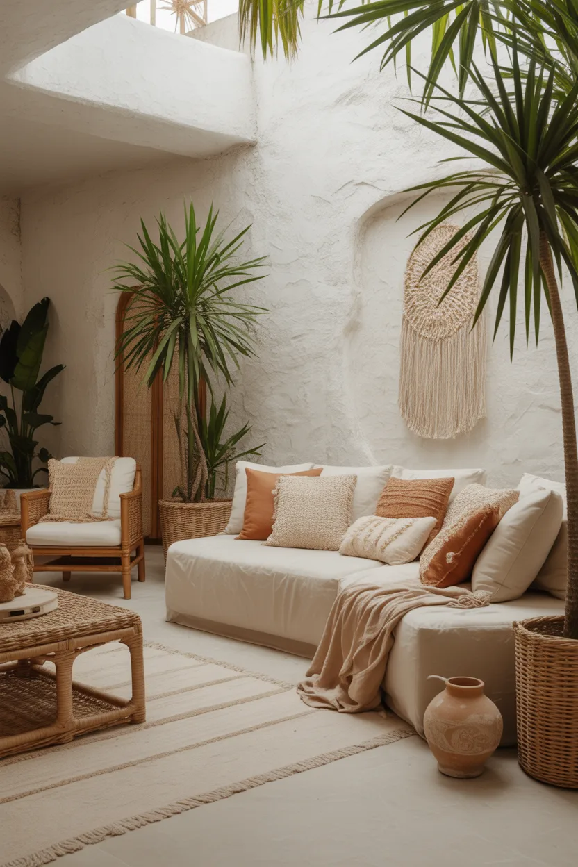 Tropical Jungle Living Room
