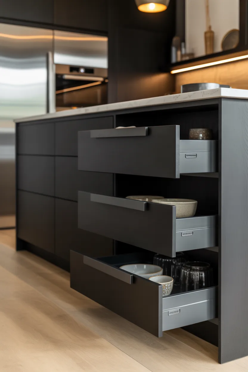 18 Trending Black Kitchen Ideas 2026 Modern & Luxury Designs