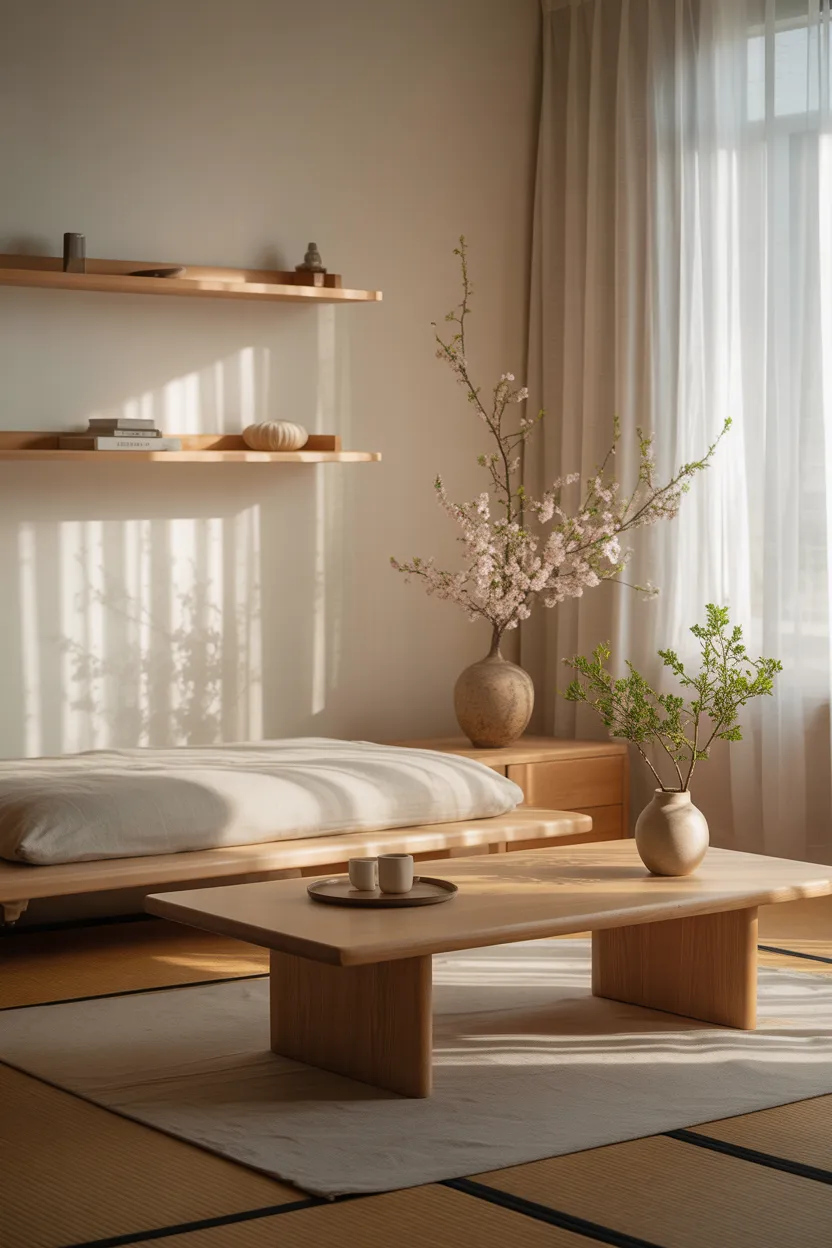 Spring Decor Japandi Ideas