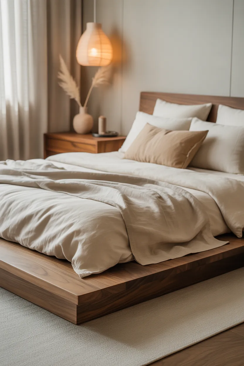 Japandi Bedroom Ideas